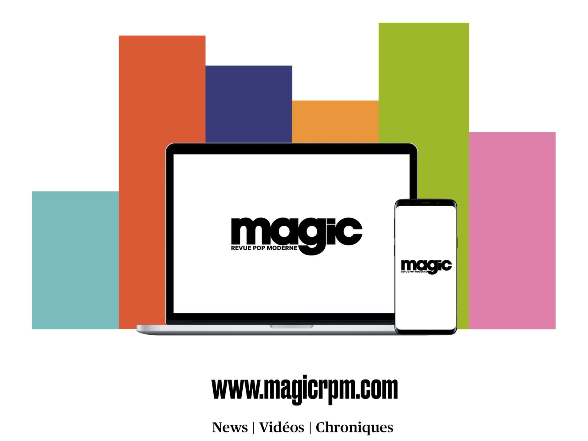 Magic rpm : nouveau site magicrpm.com pour les 25 ans du magazine Magic