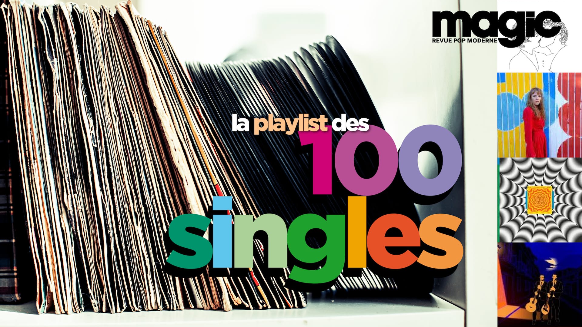 La playlist des 100 singles Magic