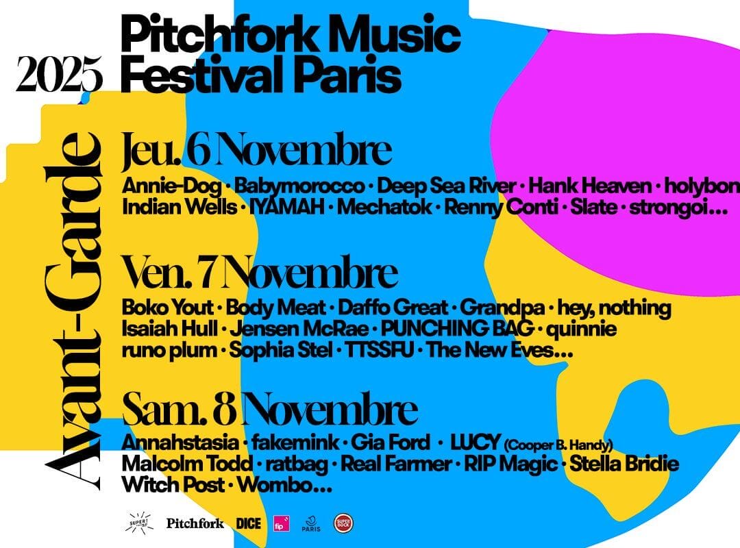 hey, nothing, TTSFU, RIP Magic… : Nos noms à suivre au Pitchfork Paris Festival Avant-Garde