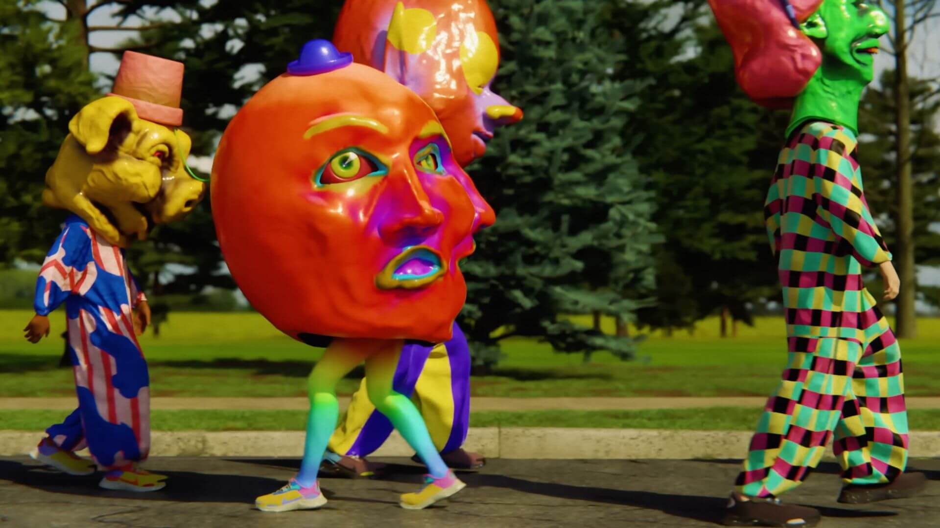 Screenshot : Mark Pritchard & Thom Yorke - "Back in the Game"